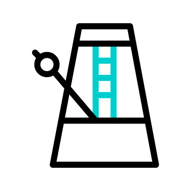 allgemeine Musiktherapie, Rhythmus finden, Eintakten